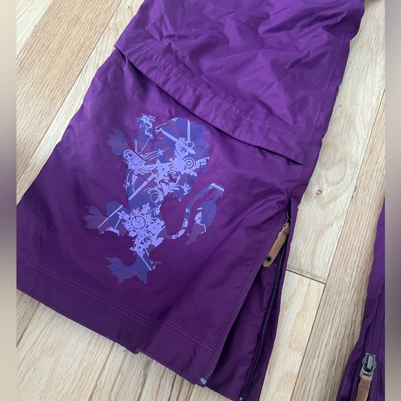 Oakley Signature Series Ski/Snowboard Pants In Purple Size XS - Picture 8 of 14